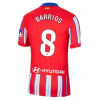 Atletico Madrid Pablo Barrios #8 Fußballbekleidung Heimtrikot 2024-25 Kurzarm